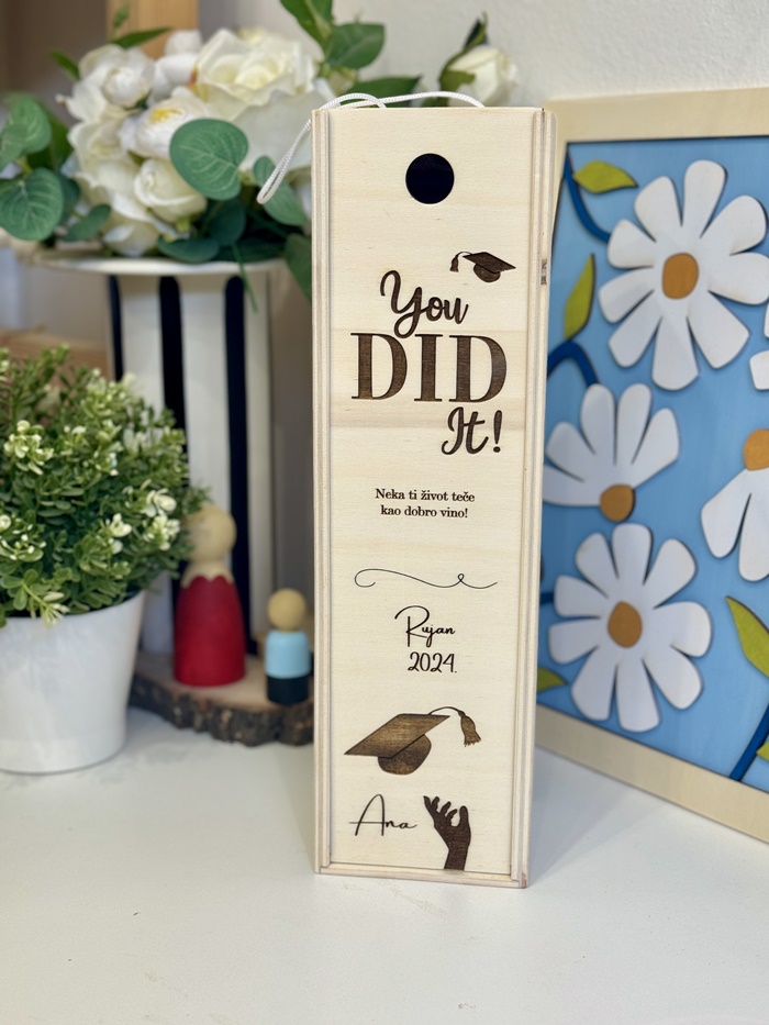 Kutija za vino- diploma