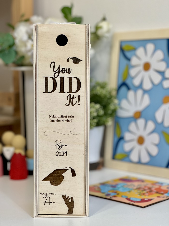 Kutija za vino- diploma - Slika 3