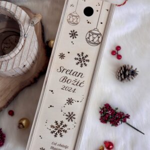 Božićna kutija za vino