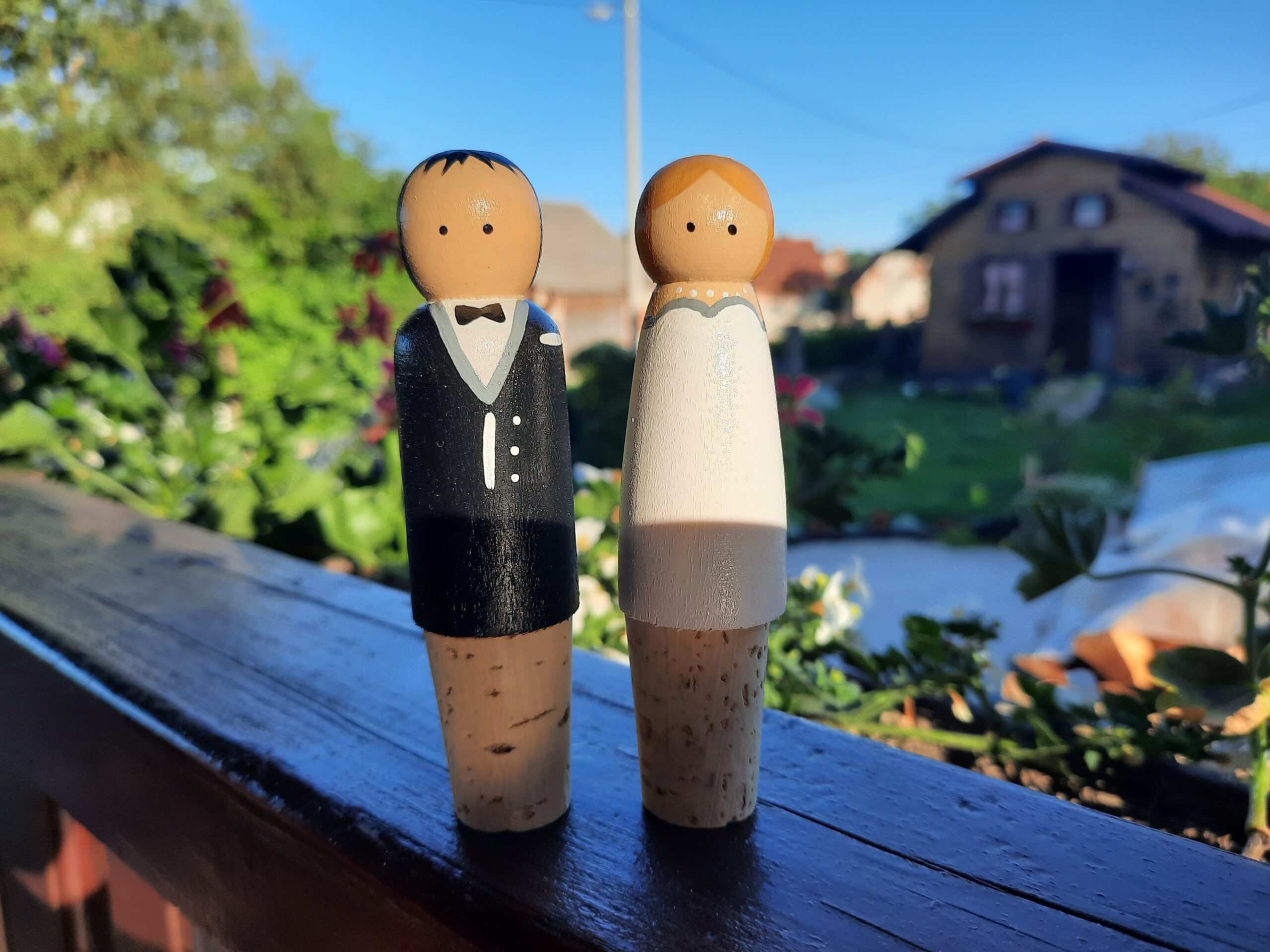 Zahvalnice za vjenčanje- pluteni čepovi - Slika 3