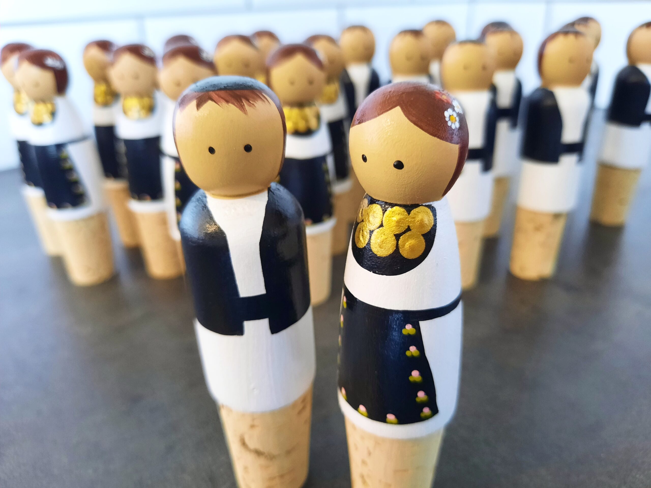 Zahvalnice za vjenčanje- pluteni čepovi - Slika 6