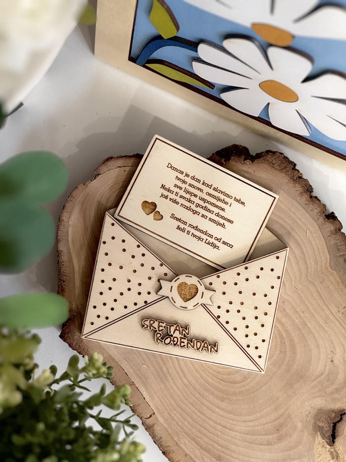 Čestitka za rođendan- koverta