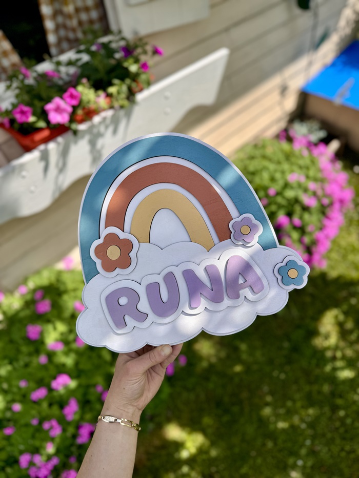 Duga + ime (više boja)