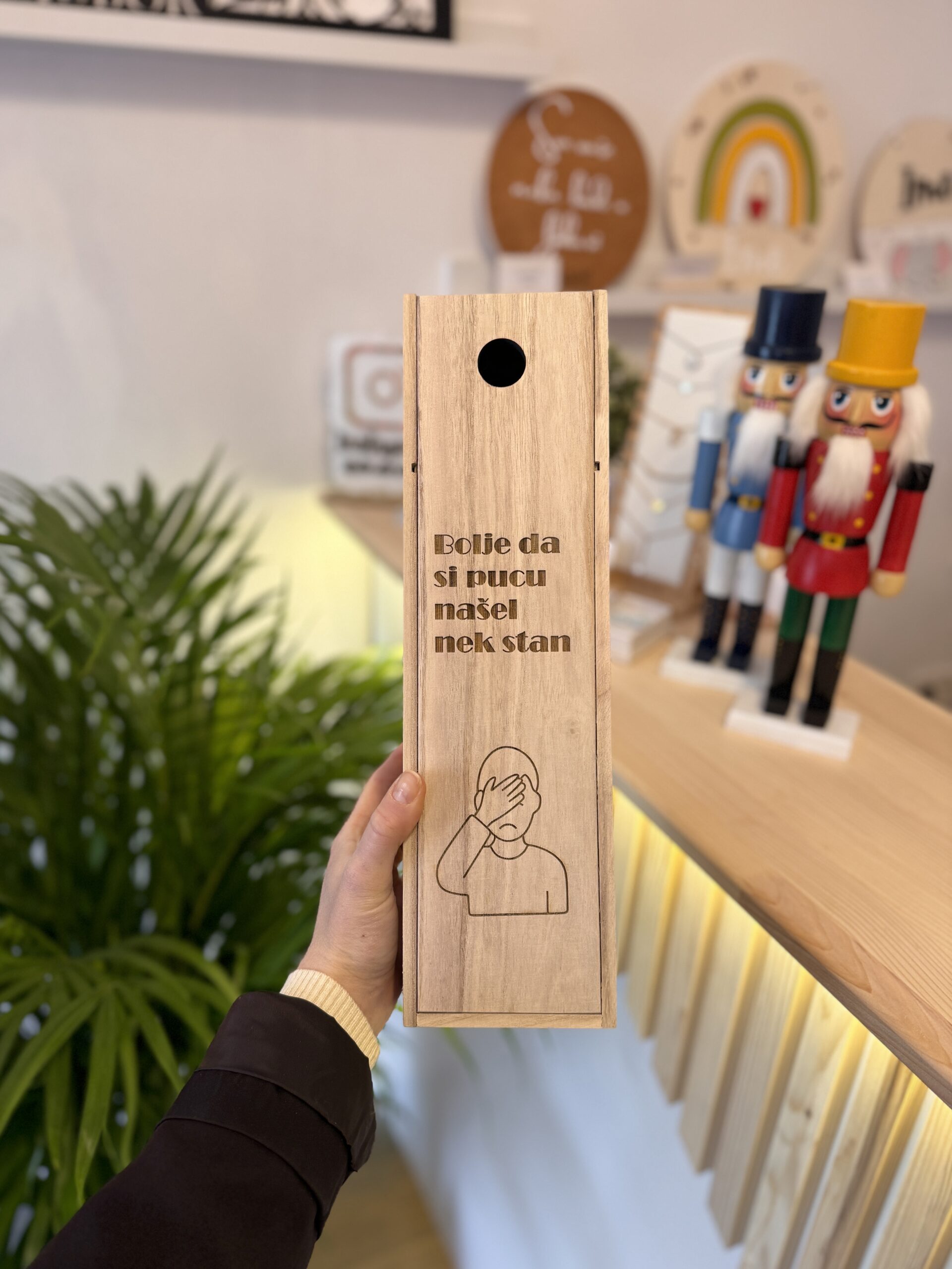 Kutija za vino- useljenje u stan