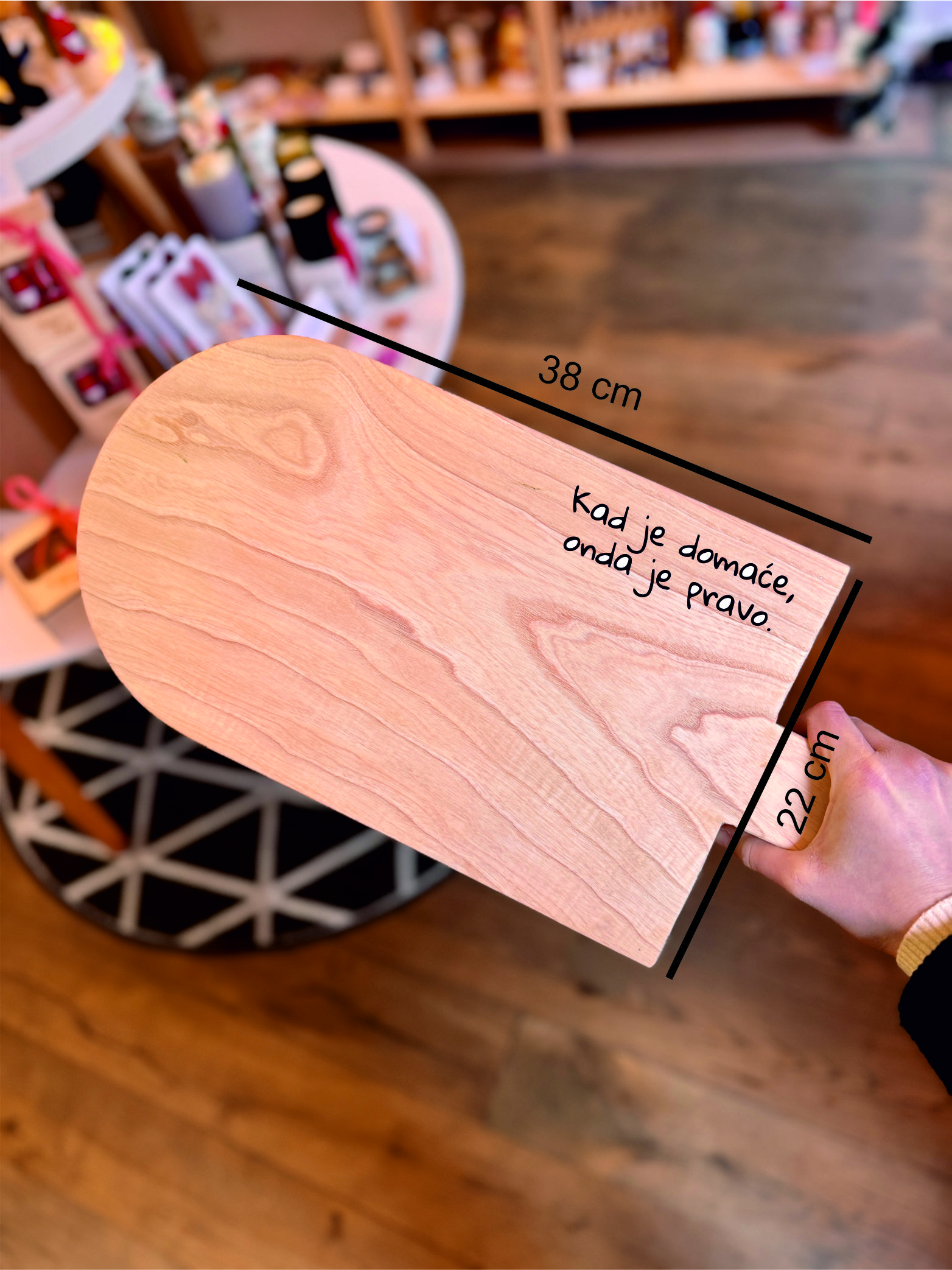 Daska za rezanje + natpis - Slika 4