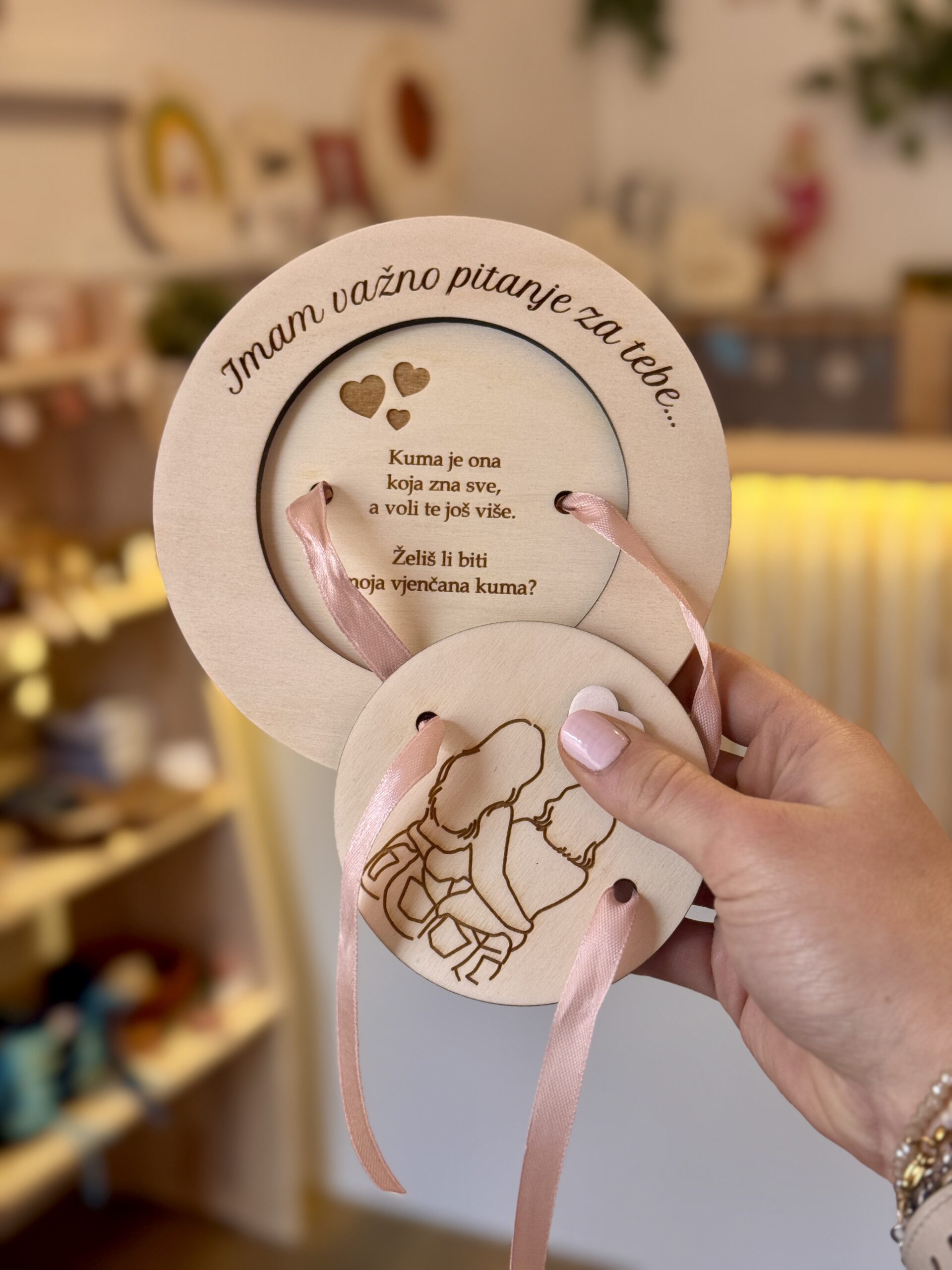 Pitalica za kumstvo- vjenčana kuma - Slika 2