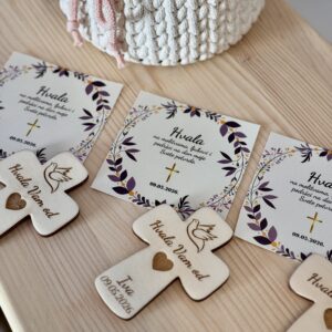 Zahvalnica za Svetu potvrdu - magnet križ