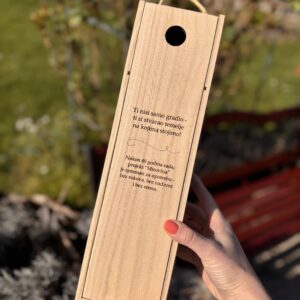 Kutija za vino- mirovina (model 2)