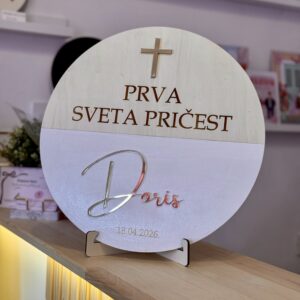 Krug za Prvu svetu pričest + postolje