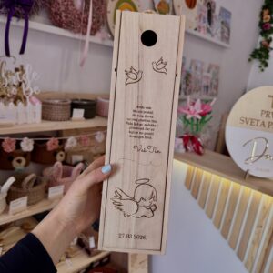 Kutija za vino- krštenje