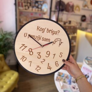 Sat- Kog briga? U penziji sam.