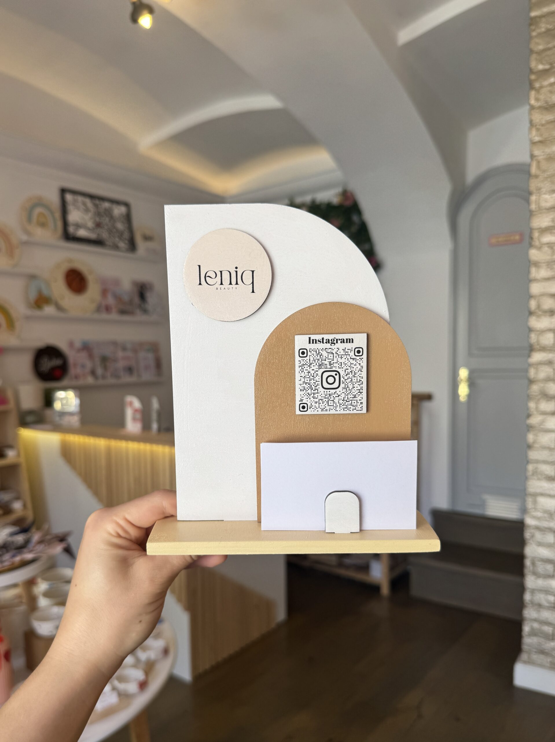 Stalak za QR kod i vizitke - Slika 2
