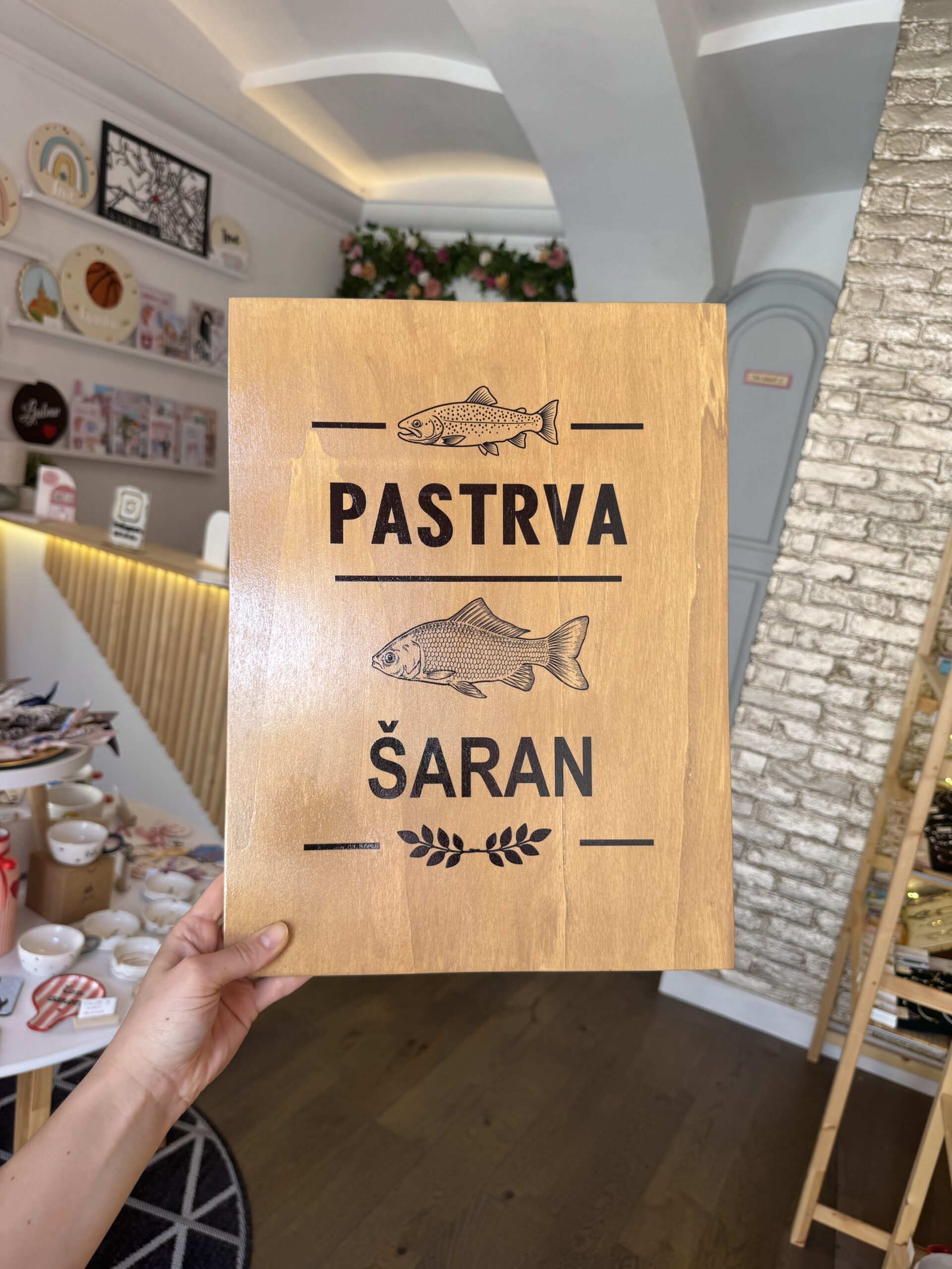 UV print na drvenoj ploči - Slika 2