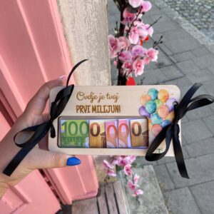 Čestitka Prvi milijun- rođendan
