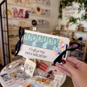 Čestitka Prvi milijun- rođendan